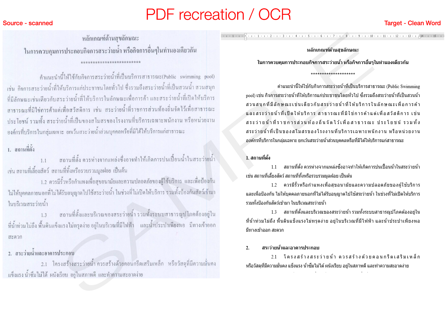PDF OCR